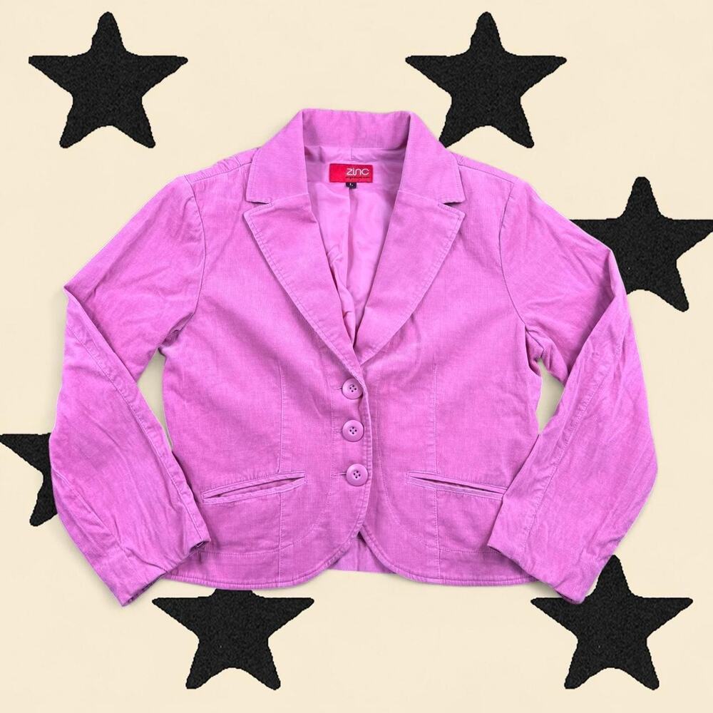 ★ Y2k office siren pink Zinc blazer ★